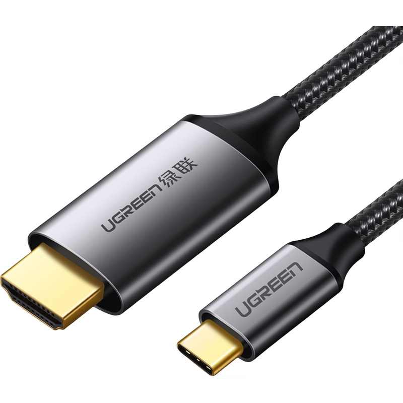 Изображение товара Кабель Ugreen MM142 USB Type-C - HDMI 1.5 метра высокий разрешение 4K