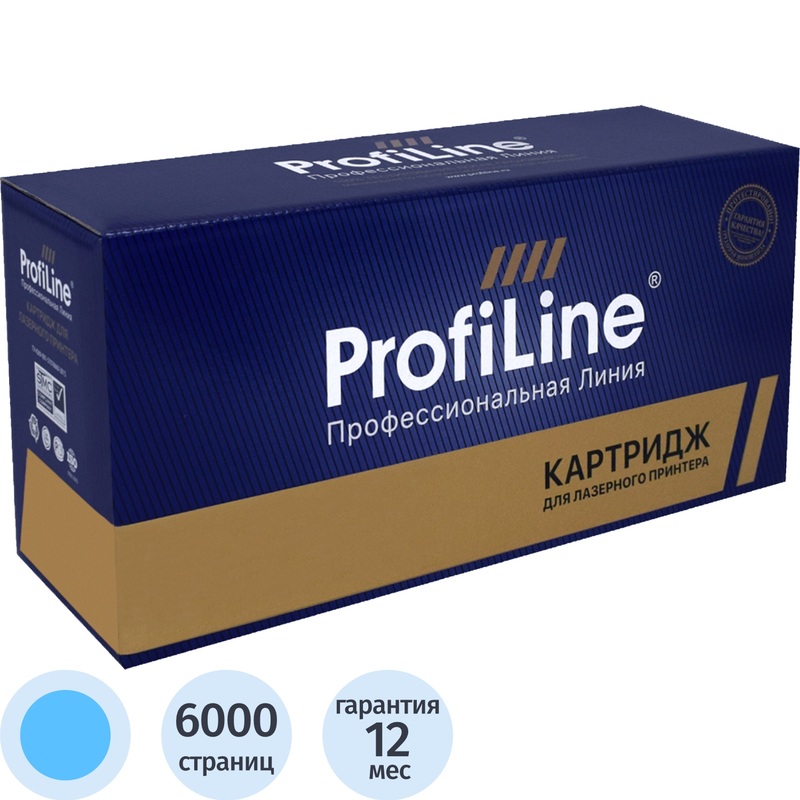 Изображение товара Лазерный картридж Profiline W2031X PL_W2031X_C_emu для HP голубой повышенной емкости