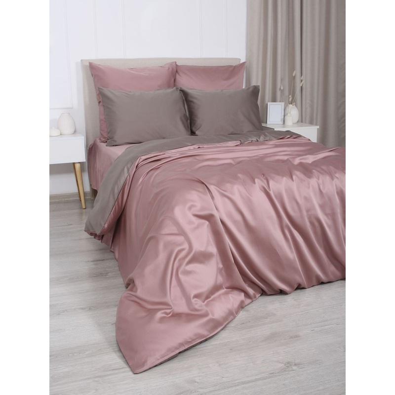 Изображение товара Постельное бельё Mona Liza Luxury Cinnamon 1.5-спальное из тенселя