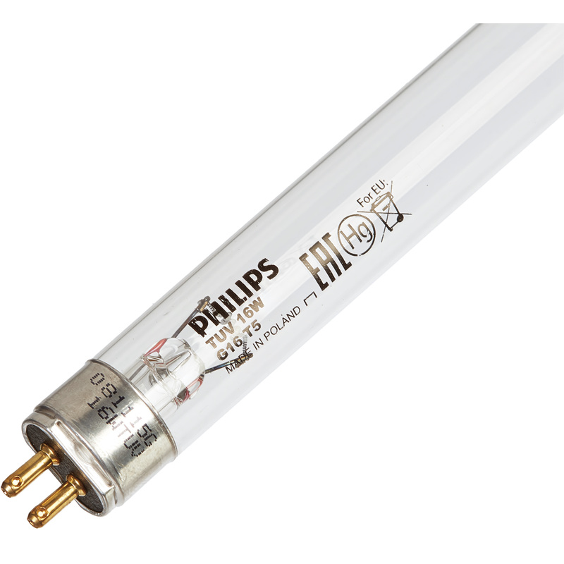 Изображение товара Бактерицидная лампа Philips TUV-16W FAM для дезинфекции 16 Вт 43 В G5