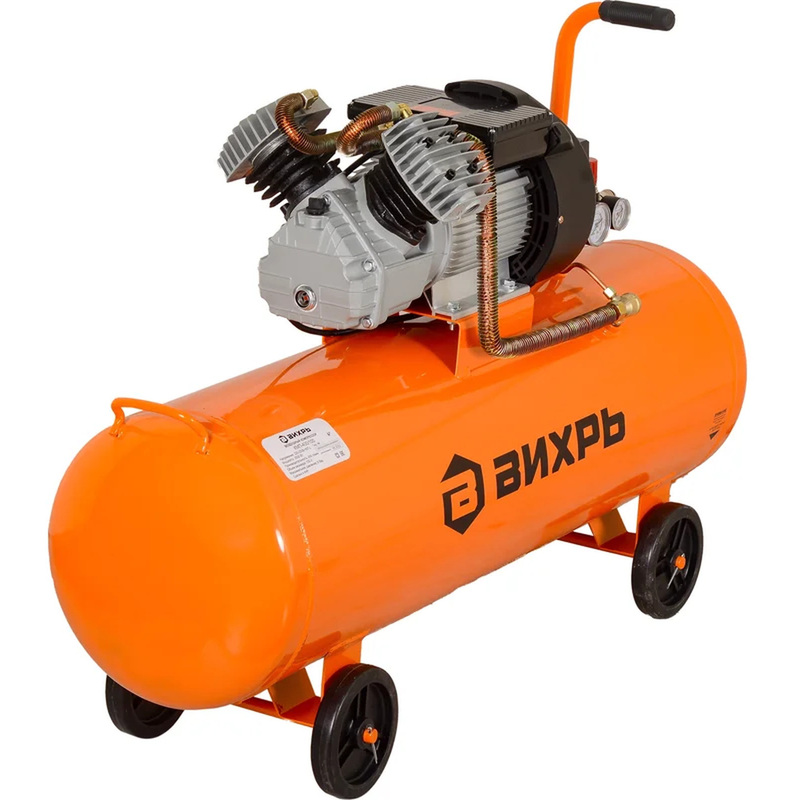 Изображение товара Компрессор Вихрь КМП-400/100 2500Вт 100л масляный для дома и мастерской