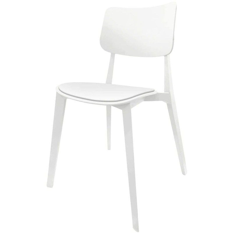 Изображение товара Стул обеденный Sheffilton SHT-S110-P 210045 белый из пластика