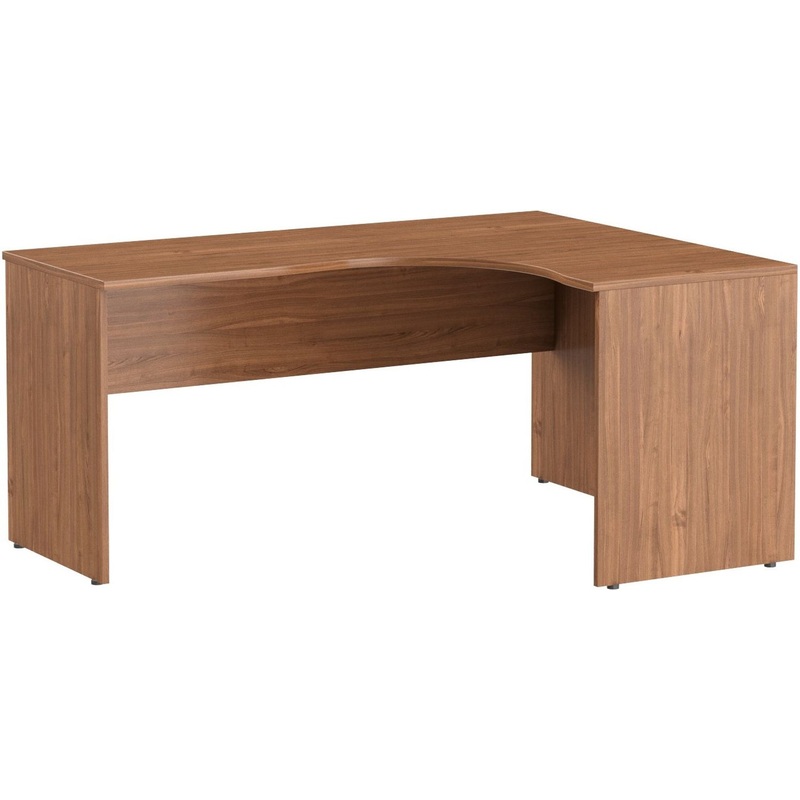 Изображение товара Эргономичный стол Imago правый из ЛДСП цвет орех