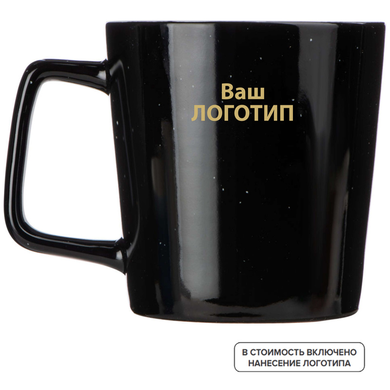 Изображение товара Кружка Oreo фарфоровая 320 мл с индивидуальной одноцветной печатью (870137, 108 штук в упаковке)