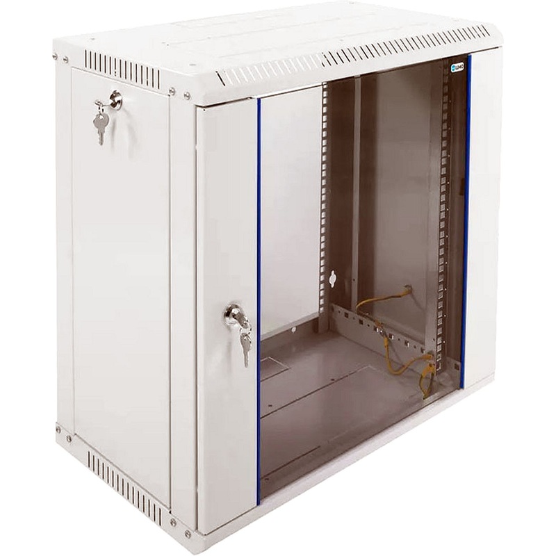 Изображение товара Телекоммуникационный шкаф настенный ЦМО 12U ШРН-Э-12.350, 608x600x350 мм, стекло, замок