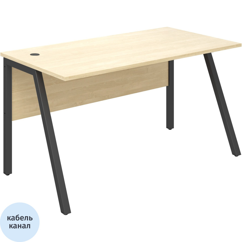 Изображение товара Прямой офисный стол Рондо из ЛДСП с регулируемыми опорами Беларусь