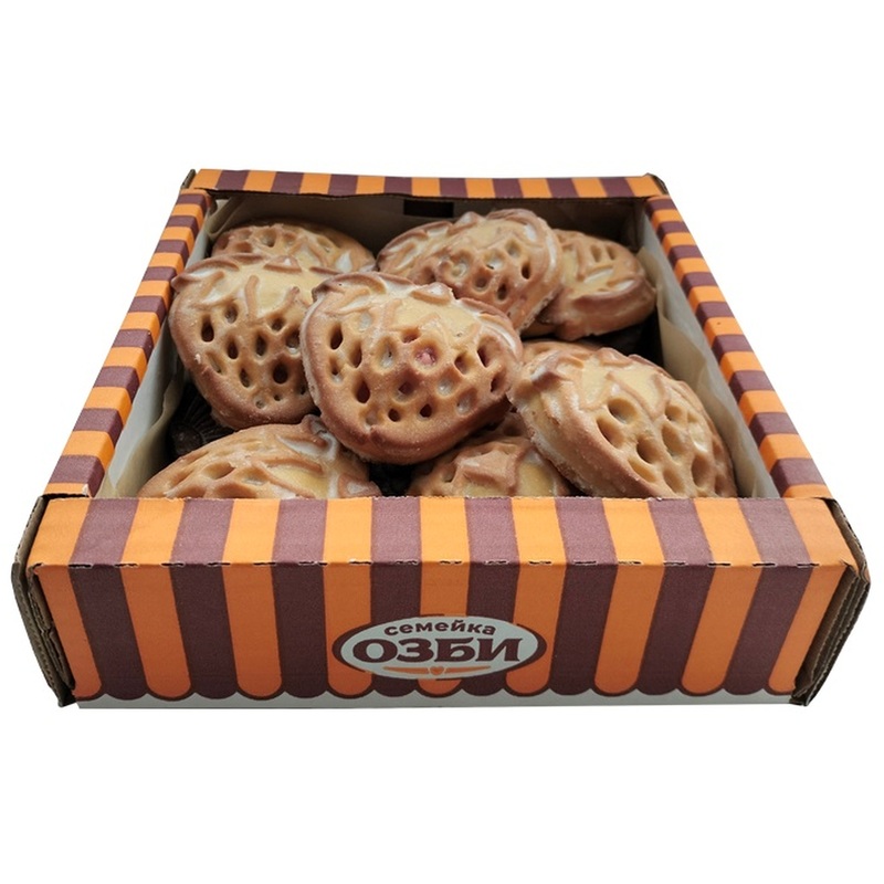 Изображение товара Печенье Семейка ОЗБИ сдобное клубника-ежевика 620 г