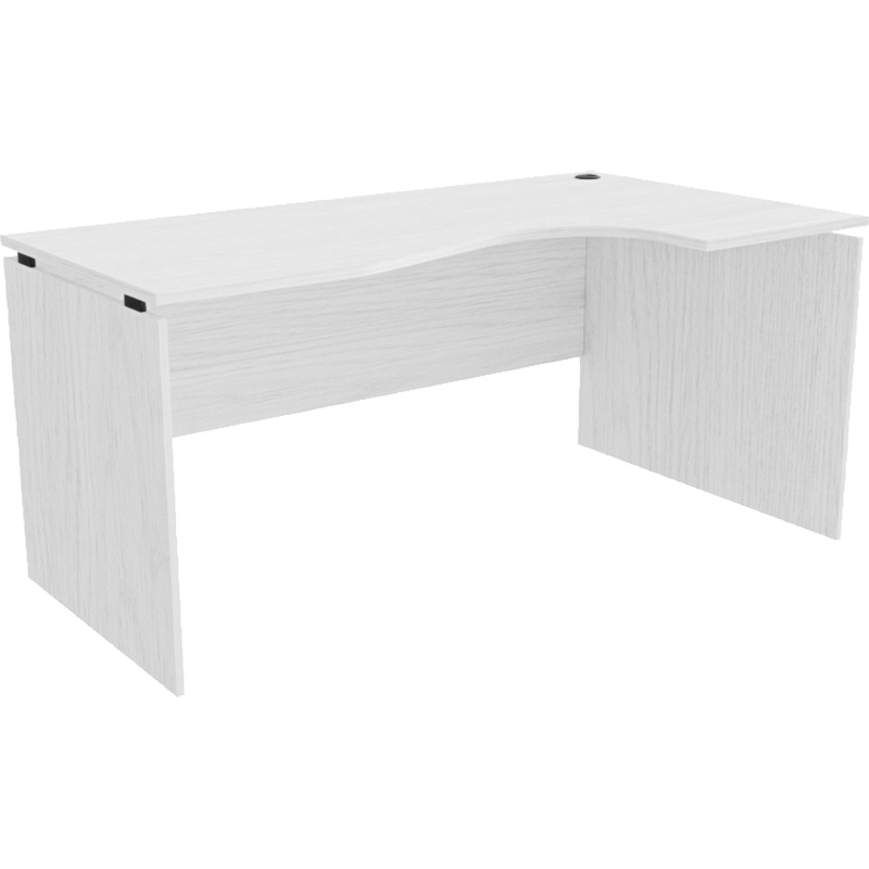 Изображение товара Стол эргономичный СК157R правый (ясень анкор белый, 1570х900х750 мм)