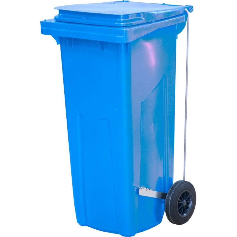 Изображение товара Контейнер-бак мусорный Тара.ру 120 л с крышкой и педалью