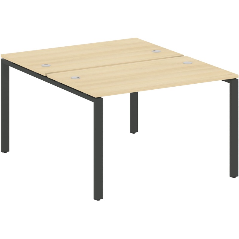 Изображение товара Рабочая станция Metal System Style БП.РАС-СП-2.2 (акация лорка/антрацит, 1200x1475x750 мм)