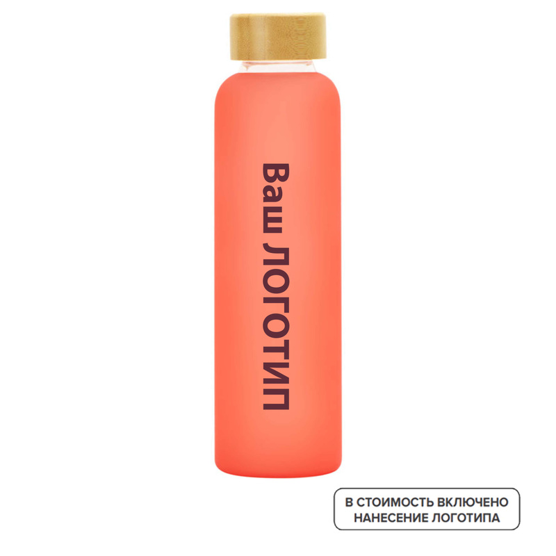 Изображение товара Фирменная стеклянная бутылка Foggy 600 мл с индивидуальной печатью