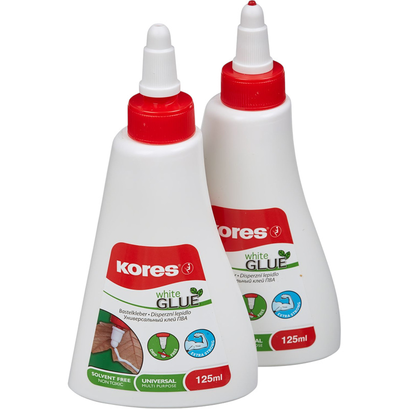 Изображение товара Клей ПВА 125мл Kores морозостойкий универсальный для различных материалов