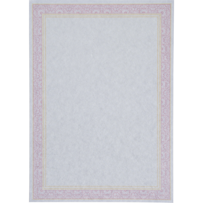 Изображение товара Сертификат-бумага А4 Attache 120 г/кв.м красная/оранжевая 50 листов