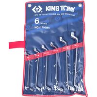 Набор ключей накидных King Tony 6-17 мм 6 предметов (1706MR)
