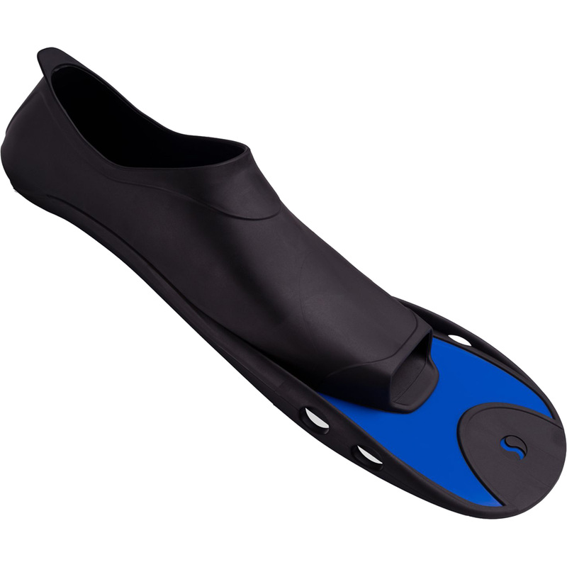 Изображение товара Ласты для бассейна Salvas F5 44-45 черные синяя для фитнеса и плавания