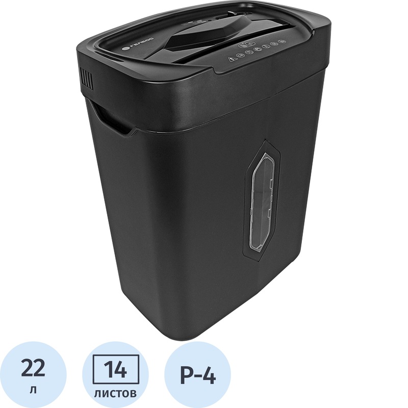 Изображение товара Уничтожитель документов Гелеос УМ22-4 4 уровень секретности 22 л корзина