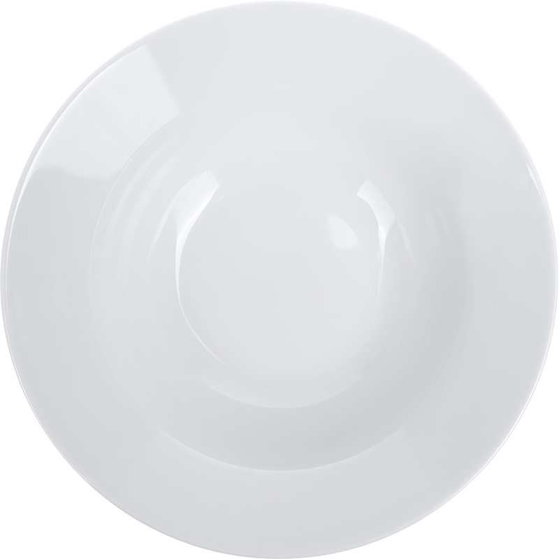 Изображение товара Фарфоровая тарелка Collage 200 мм белая фк694 для супов