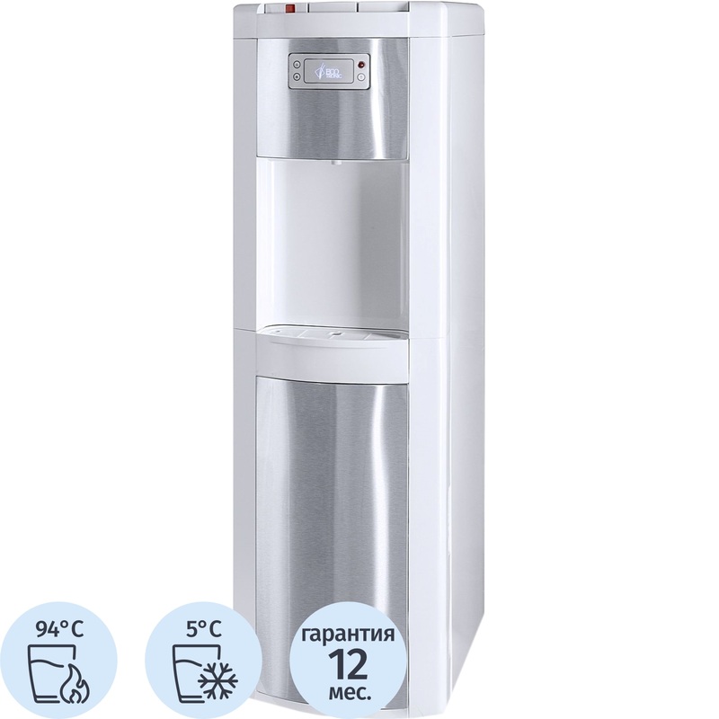 Изображение товара Кулер для воды Ecotronic P9-LX белый нагрев и охлаждение