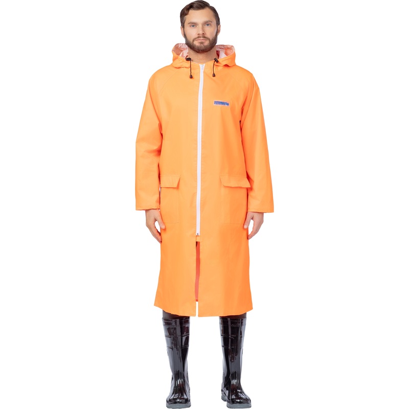 Изображение товара Плащ влагозащитный Waterproof Line Poseidon WPL оранжевый размер 60-62