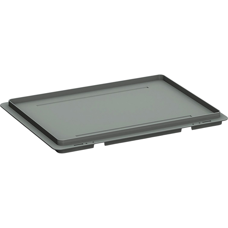 Изображение товара Крышка для ящиков из полимера 400x300x25 мм серая