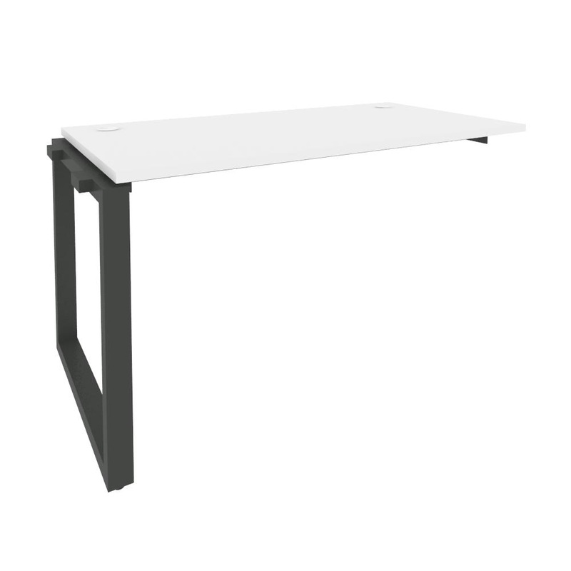 Изображение товара Элемент рабочей станции Onix-O O.MO-1.NRS-3.7 белый бриллиант/антрацит