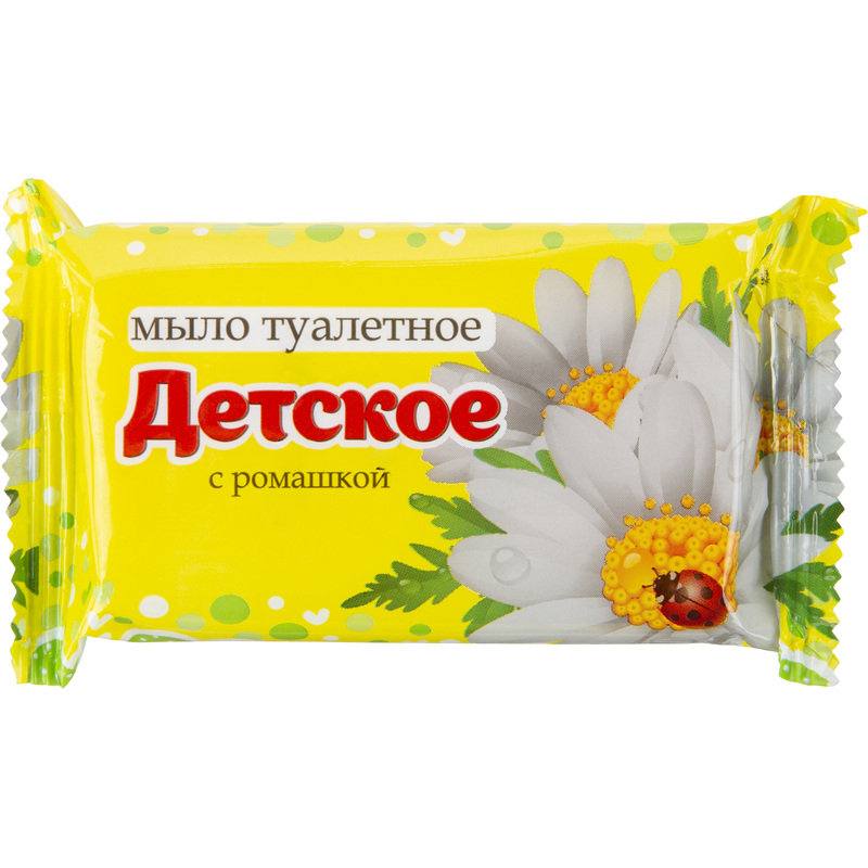 Изображение товара Мыло туалетное КМЗ детское 100 г, 64 штуки в упаковке