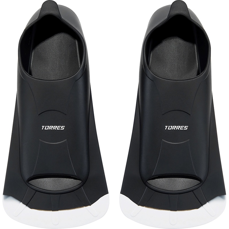 Изображение товара Ласты для бассейна Torres F02 SWF022404BK размер 40-42 чёрные/серые