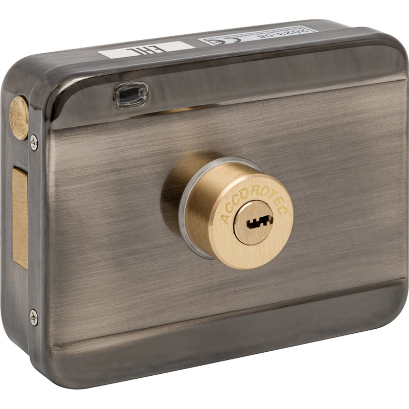 Изображение товара Электромоторный замок AccordTec AT-EL201A металл и электроника