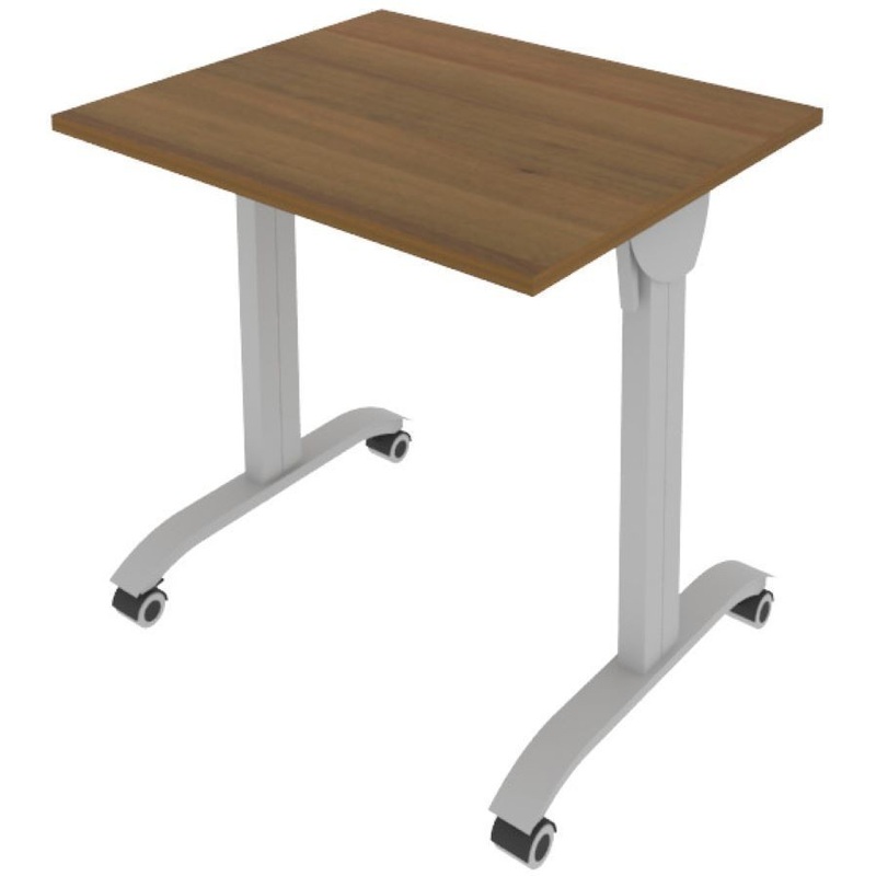 Изображение товара Складной офисный стол для переговоров СМ1 орех 800x650x757