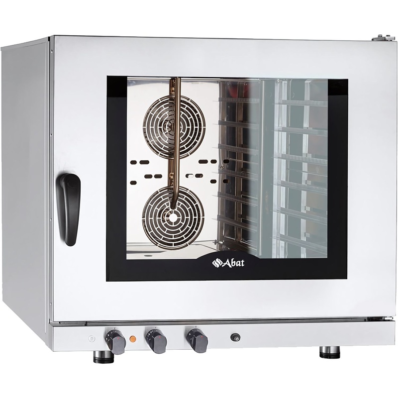 Изображение товара Электрическая конвекционная печь Abat КЭП-6 с пароувлажнением для профессиональной кухни