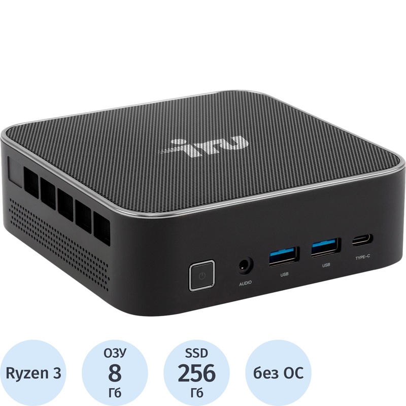 Изображение товара Неттоп iRU Tactio 525 Ryzen 3 3300U/DDR4 8 ГБ/SSD 256 ГБ/без ОС (2192649) Изображение товара Неттоп iRU Tactio 525 Ryzen 3 3300U/DDR4 8 ГБ/SSD 256 ГБ/без ОС (2192649)