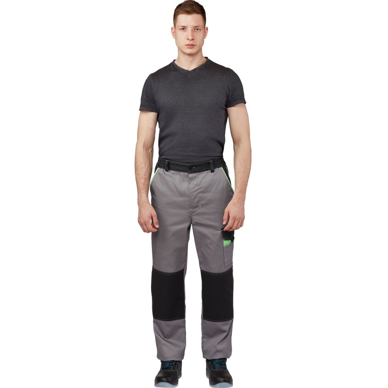 Изображение товара Брюки рабочие летние мужские л27-БР светло-серые/серые