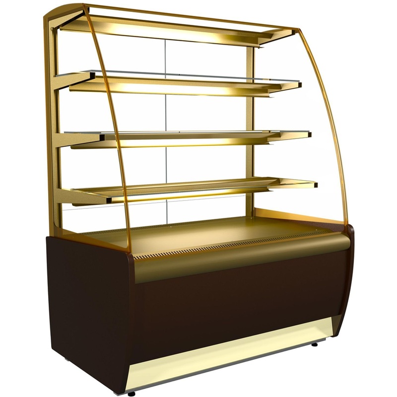 Изображение товара Кондитерская витрина Carboma ВХСв-1,3 для демонстрации выпечки