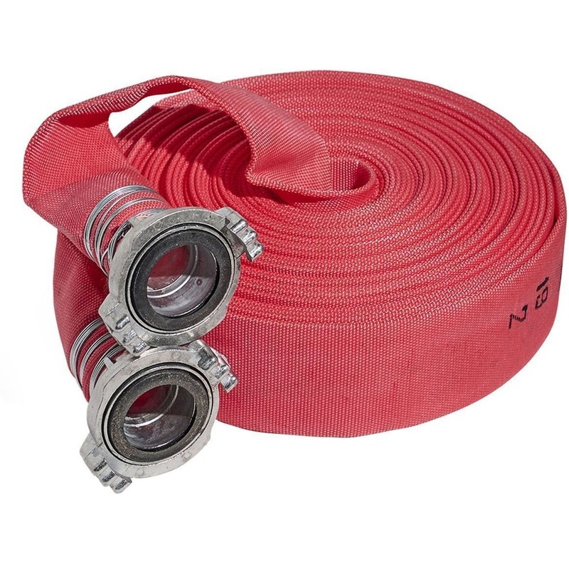 Изображение товара Пожарный рукав напорный Типа Латекс 20 м 66 мм 1.6 МПа ГР синтетическая нить/латекс