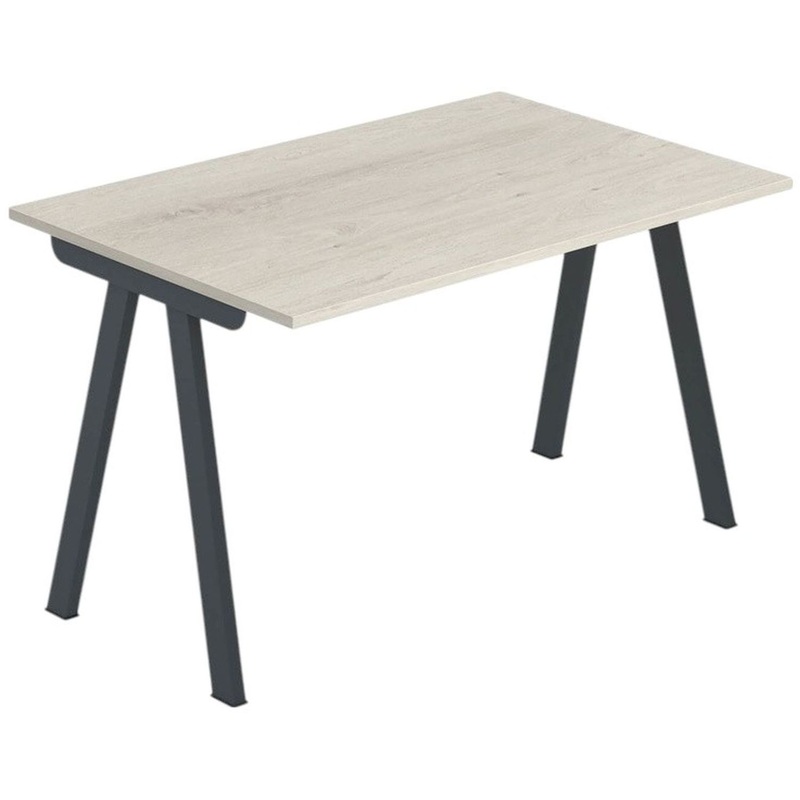 Изображение товара Стол Sheffilton SHT-TU92/TT антрацит дуб белёный 1200x800x755 мм