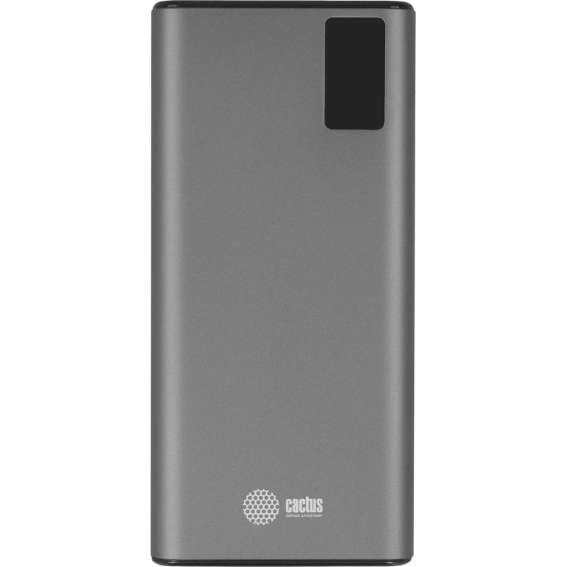 Изображение товара Внешний аккумулятор Cactus CS-PBFSFA 20000 мАч 22.5W серый