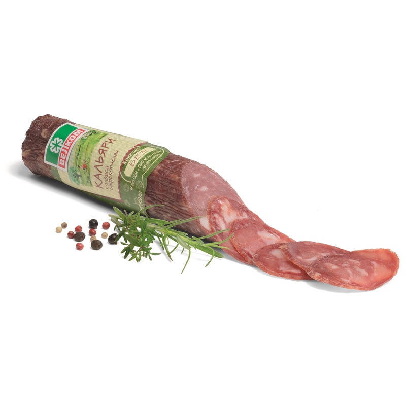 Изображение товара Кальяри сырокопченая колбаса 235 г ВЕЛКОМ натуральный состав вкусное мясо