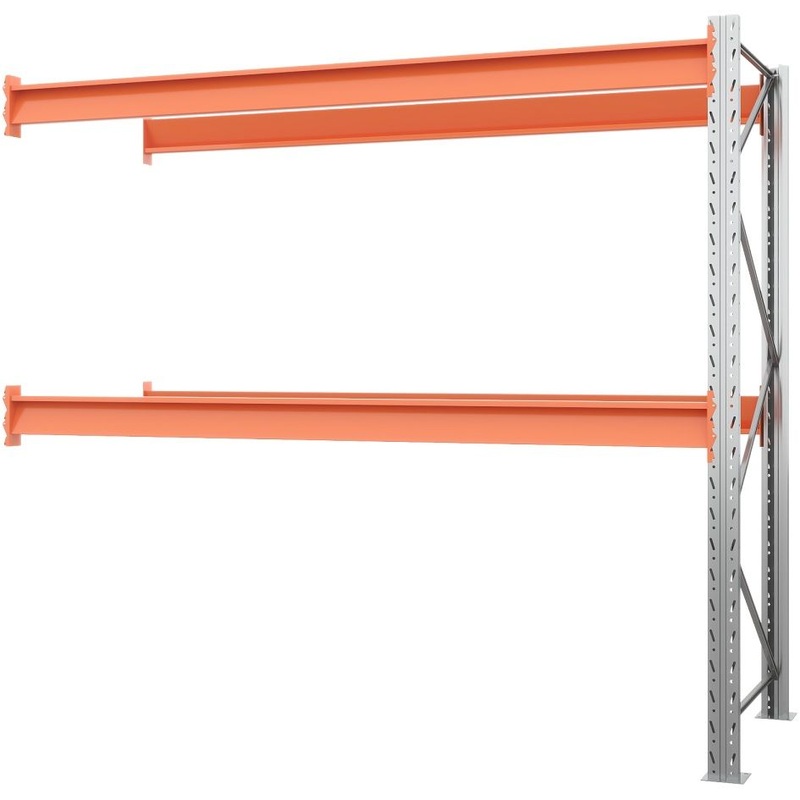 Изображение товара Стеллаж паллетный фронтальный 96-252711200P (серый/оранжевый, 2700х1100х2500 мм)