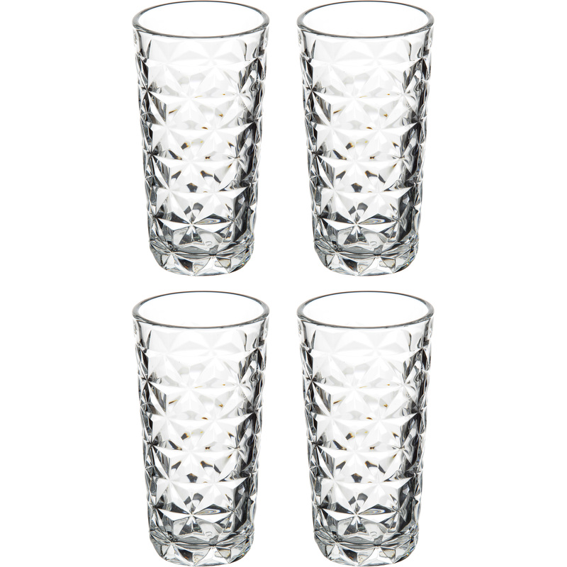 Изображение товара Набор стаканов Pasabahce Эстрелла хайбол 360 мл 4 шт прозрачные