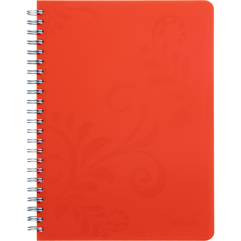 Изображение товара Бизнес-тетрадь Комус Русская серия А5 96 листов красная спираль