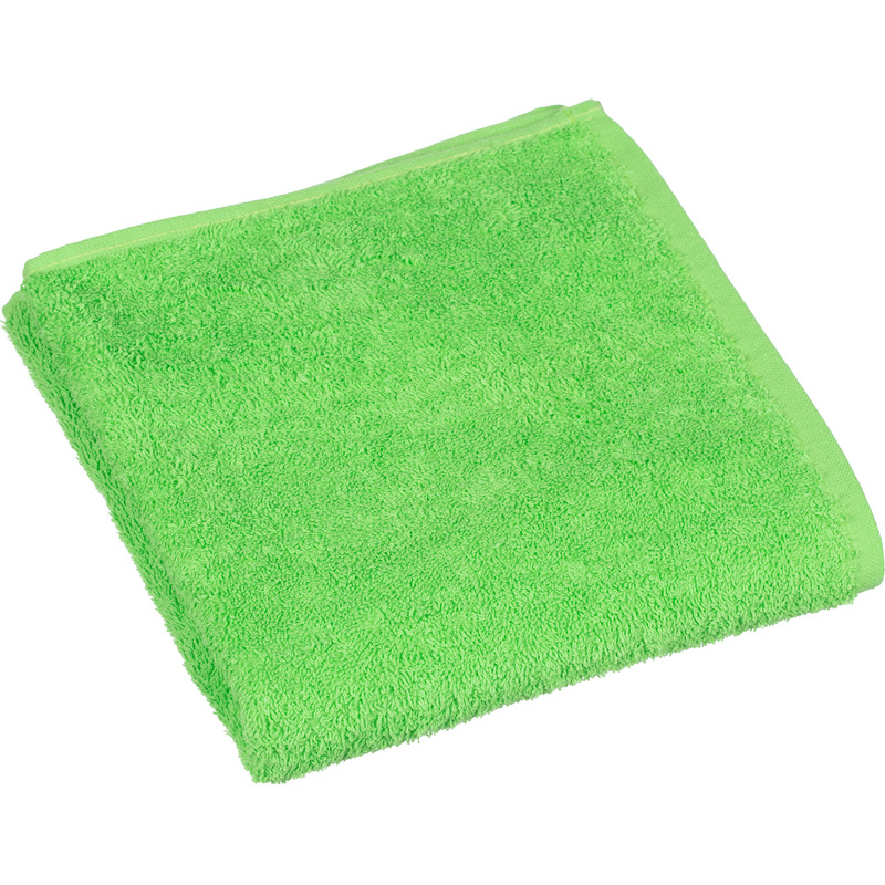 Изображение товара Махровое полотенце салатовое 50х90 см 440 г/кв.м для рук и лица