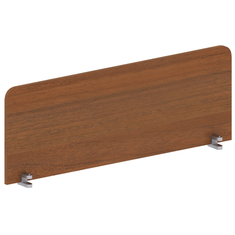 Изображение товара Экран к столу Этюд боковое крепление 1200x400 мм орех ЛДСП Россия