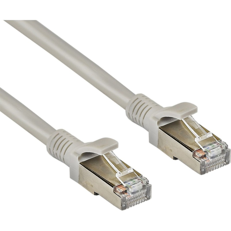 Изображение товара Патч-корд витая пара ExeGate FTP-RJ45-RJ45-C5e-3M-GY 3 метра Ethernet кабель
