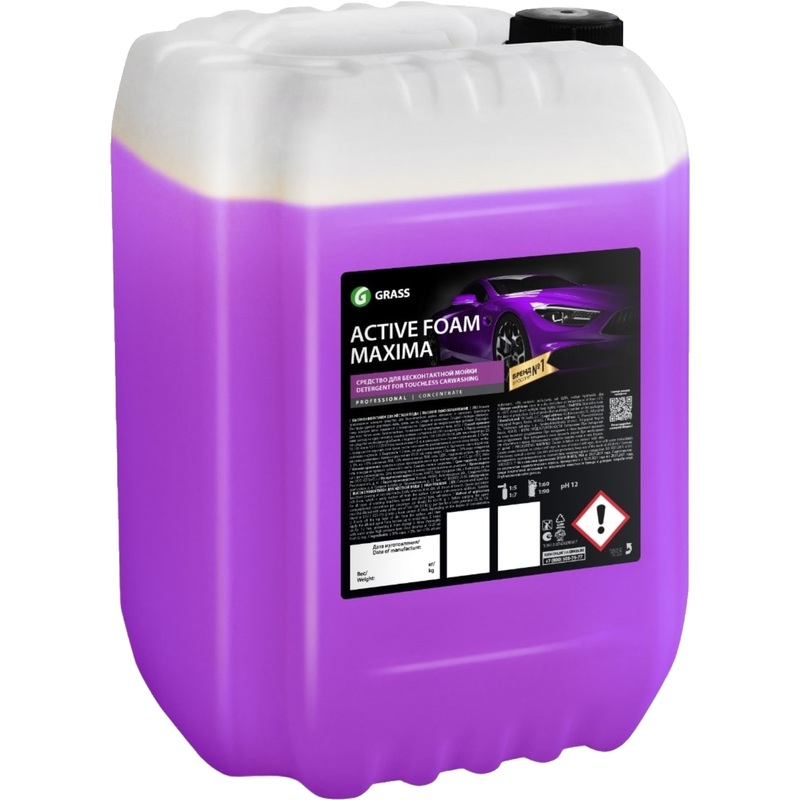 Изображение товара Автошампунь для бесконтактной мойки Grass Active Foam Maxima 23.5 (концентрат)