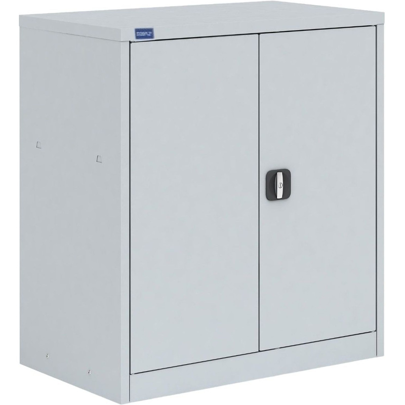 Изображение товара Металлический архивный шкаф ШАМ светло-серого цвета 850x500x930 мм для документов