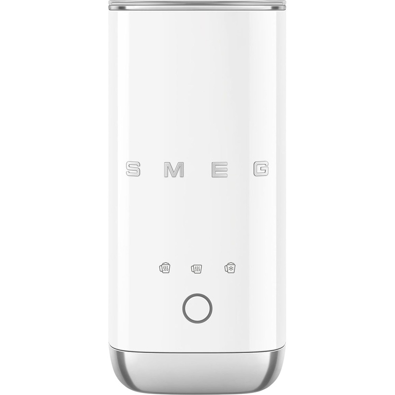 Изображение товара Вспениватель для молока Smeg MFF02WHEU белый 500 Вт 180 мл стиль 50-х