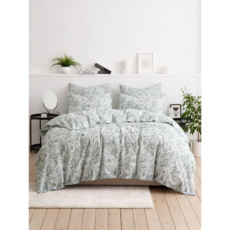 Изображение товара Комплект постельного белья Guten Morgen Rodgersia евро бязь 50x70 см