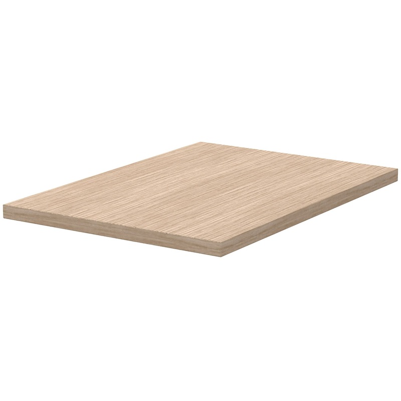 Изображение товара Топ для приставной тумбы из ЛДСП 550x22x394 мм цвет new дуб