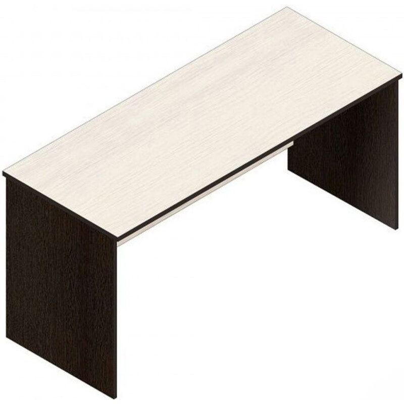 Изображение товара Стол прямой Референт Р.С-16 (дуб/венге, 1590х680х750 мм)