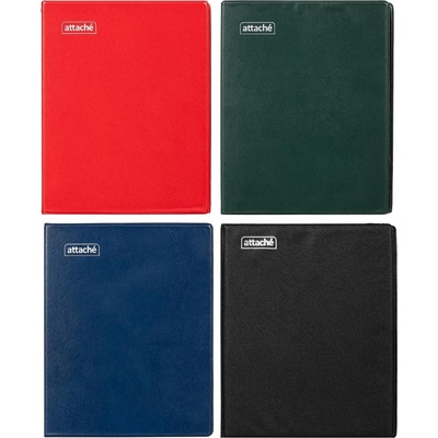 Тетрадь на кольцах со сменным блоком Attache A5 80 листов в клетку, тиснение фольгой – купить по выгодной цене в интернет-магазине | 128987